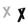 Onderstel voor tafel model X