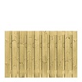 Vuren  plankenscherm voor betonpalen 130x180 cm - 21 planken