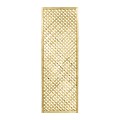 Grenen trellisscherm diagonaal 180x60 cm