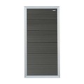 Composiet schutting Forte Antraciet - alu 90x180 cm