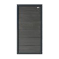 Composiet schutting Forte Antraciet 90x180 cm
