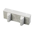Lignes Eco 30x10x10 cm 40 Grijs