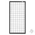 Aluminium-kader draadscherm Forte 90x180 cm Antraciet