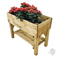 Vuren FSC kweektafel "Trendline" middel 500x1000x800mm [geimpregneerd] kit bc