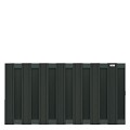 Composiet schutting Design Antraciet 93x180 cm