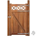 Verstelbare heng "Belmonte" 80cm (tbv tuindeur enkel) [verzinkt]
