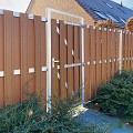 Composiet schutting Design Bruin 180x180 cm