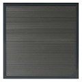 Composiet schutting Forte Antraciet 180x180 cm