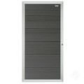 Composiet tuindeur Forte Antraciet - alu 90x180 cm