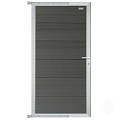 Composiet tuindeur Forte Antraciet - alu 90x180 cm