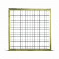 Draadscherm in kader 180x180 cm