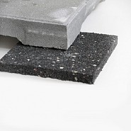 Rubber tegeldragers