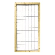 Draadscherm in kader 90x180 cm