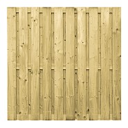 Plankenscherm 19-planks 180x180 cm