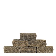 Brickwall Bronze 12x12x30 cm