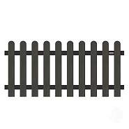 WPC-antraciet FSC tuinhek 