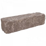 Garden Wall Taupe 15x15x60 cm getrommeld