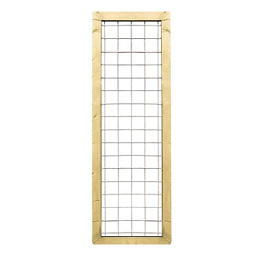 Draadscherm in kader 60x180 cm