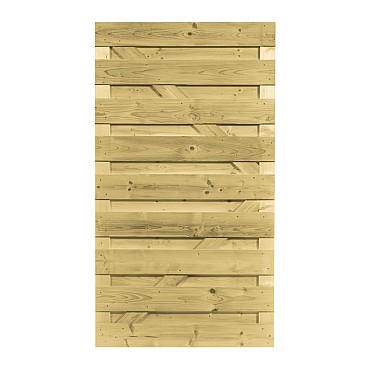 Vuren plankendeur 180x100 cm horizontaal