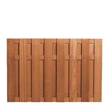 Bangkirai plankenscherm Deluxe 120x180 cm
