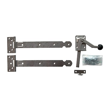 Set: tuinheksluiting RVS