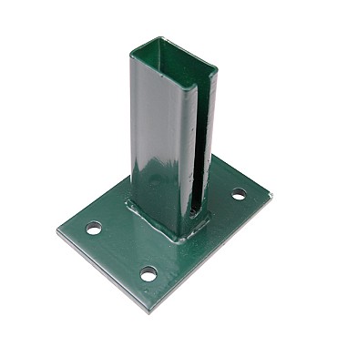 Bodemplaat rechthoek groen 10x15cm