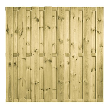 Tuinscherm geschaafd 180x180 cm