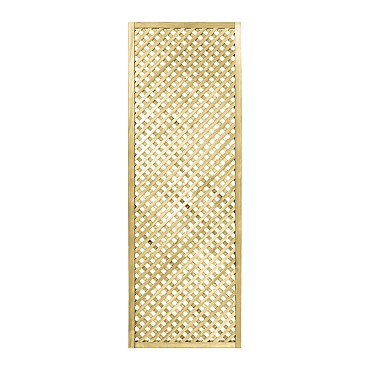 Grenen trellisscherm diagonaal 180x60 cm