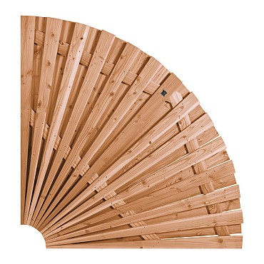 Waaierscherm Douglas 180x180 cm