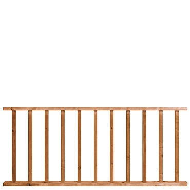 Douglas spijlenhek geschaafd 80x180 cm