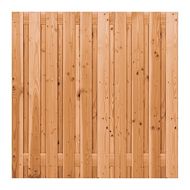 Douglas scherm geschaafd 180x180 cm - 21 planken