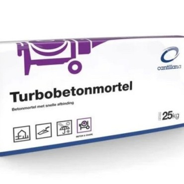 25 kg snelbeton (turbomortel Cantillana)