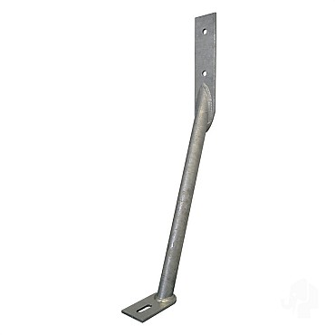 Stormanker (tbv alu-paal) [verzinkt] bc