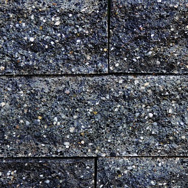 Block Wall Black 15x15x60 cm