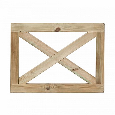 Grenen boerenland deur 75x100 cm