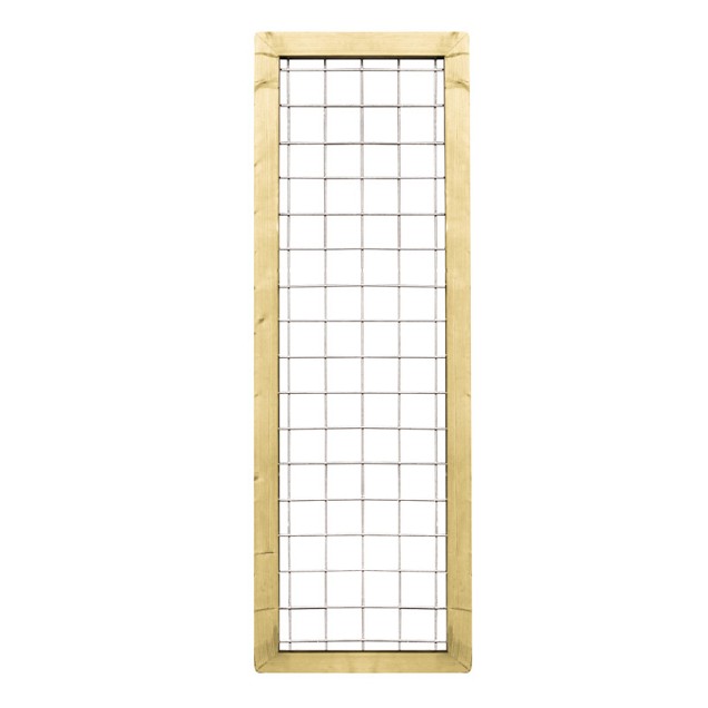 Draadscherm in kader 60x180 cm
