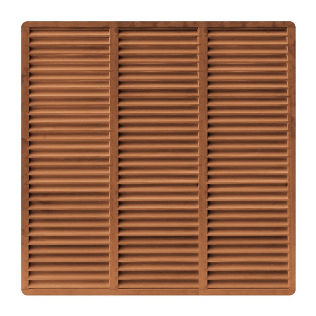 Bangkirai Lamelscherm Excellent 180x180 cm