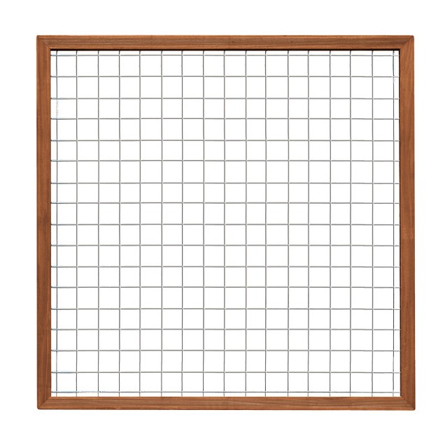 Bangkirai draadscherm 180x180 cm