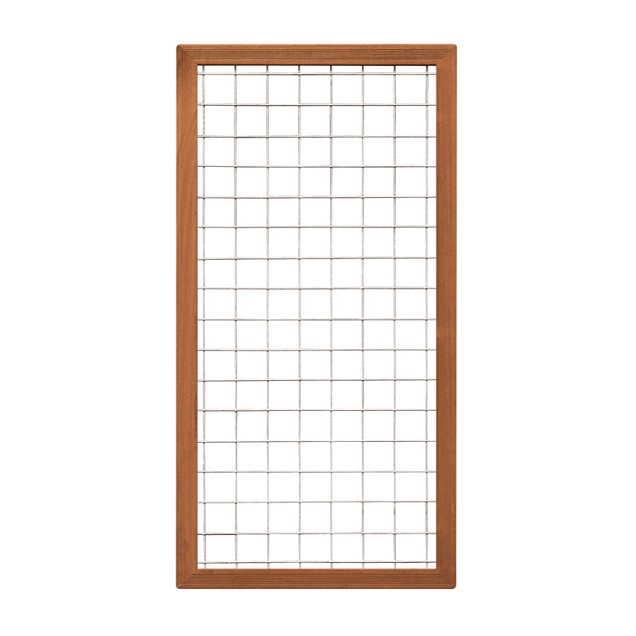 Bangkirai draadscherm 90x180 cm