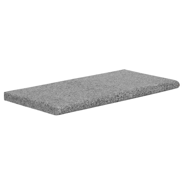 Tibet Asian White recht (G603-NEW) 60x30x3 cm (bullnose)
