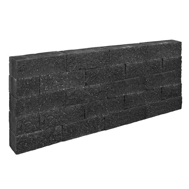 Splitted Rock Antracite Recht 32x13x11 cm