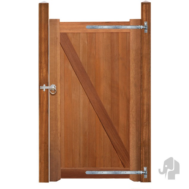 Verstelbare heng "Belmonte" 80cm (tbv tuindeur enkel) [verzinkt]