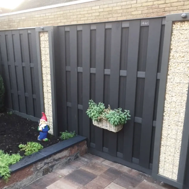 Composiet scherm 'Basic' 180x180 cm