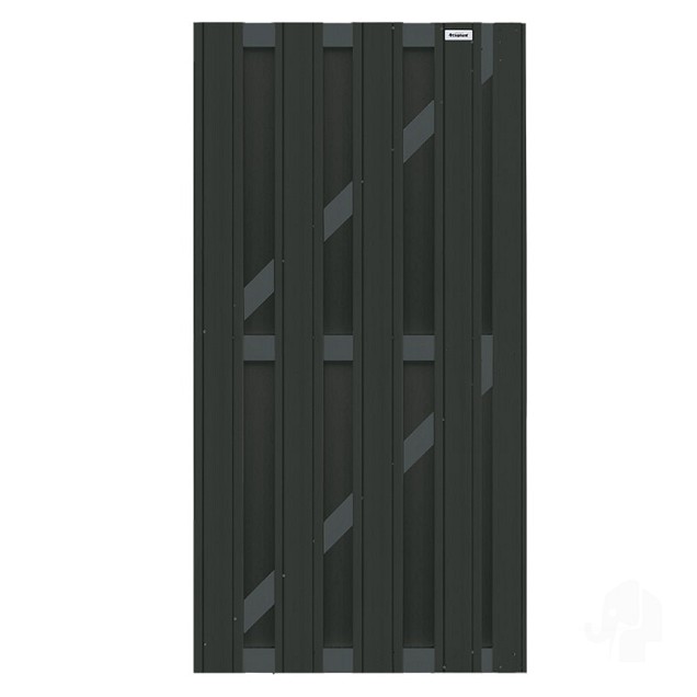 Composiet tuindeur Design Antraciet 90x180 cm