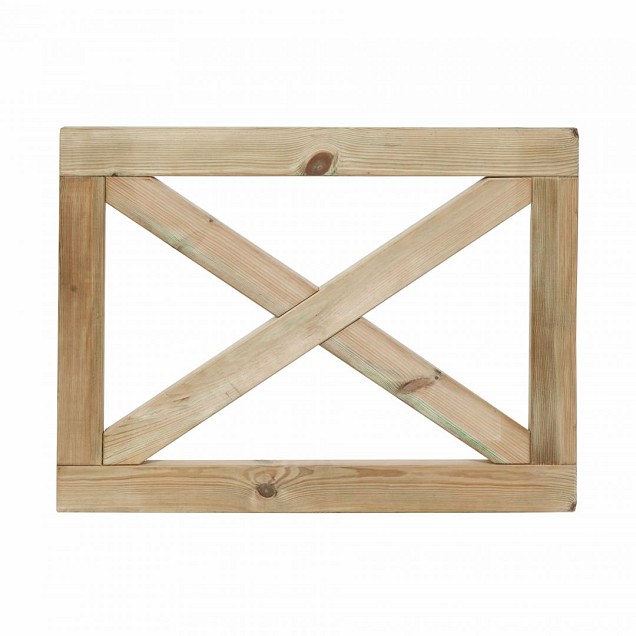 Grenen boerenland deur 75x100 cm