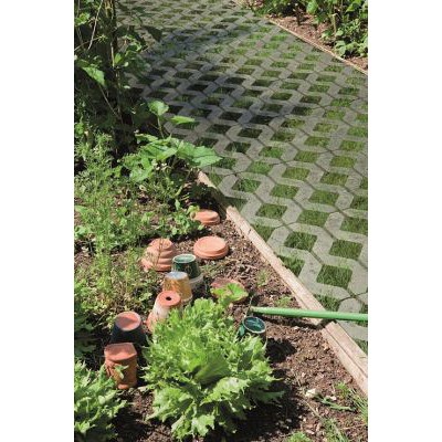 Grasbetontegel Vlak 60X40X10 Grijs